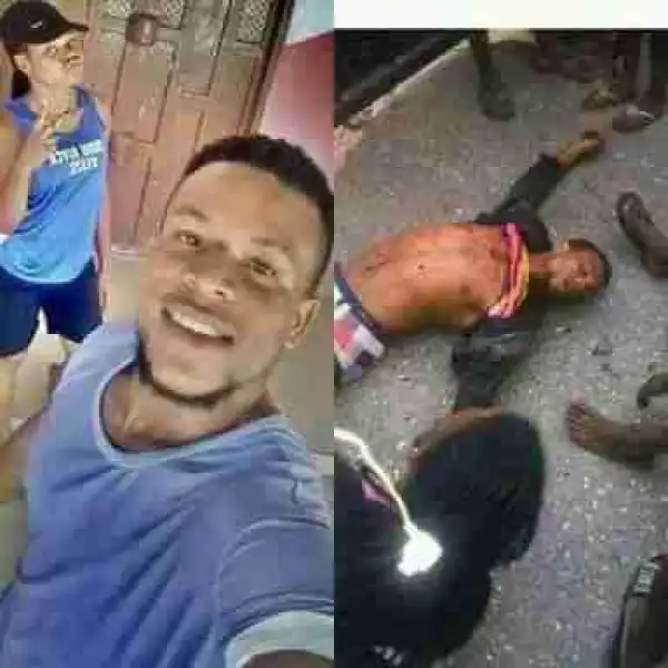 One killed as rival cult groups Vikings and Black Axe clash in Ugep, Cross River state (Photos)